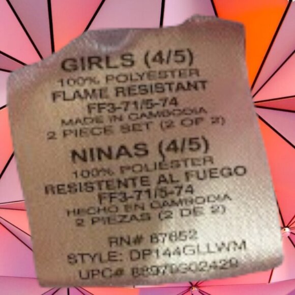 2pc Disney Princess Graphic Pajama Set - Picture 6 of 6